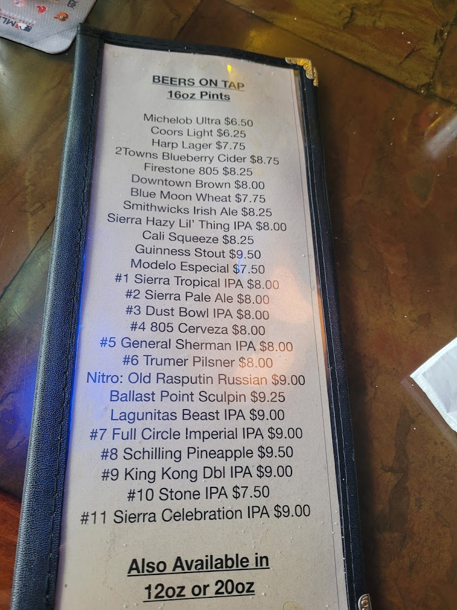 P Wexford's Pub Menu - Image 4